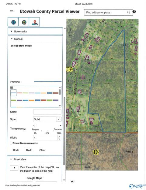 Vacant Land For Sale - 20 +/- ACRES Scenic Drive<br/> Etowah County, Gadsden, AL 35954