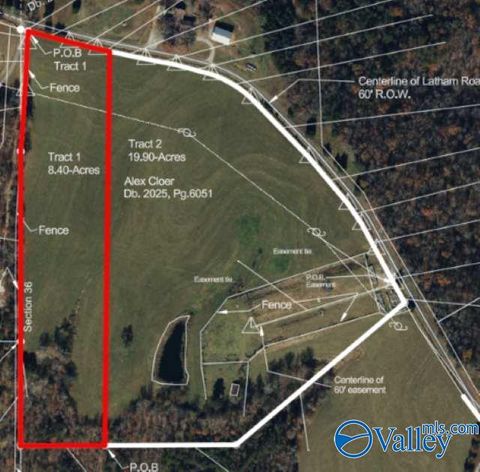 Vacant Land For Sale - TRACT 1 Latham<br/> Eva, AL 35621