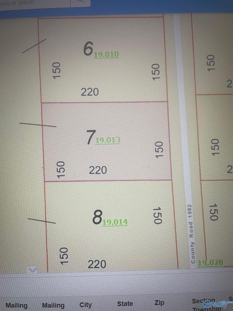 Vacant Land For Sale - 212 N Lot 7<br/> Crossville, AL 35962