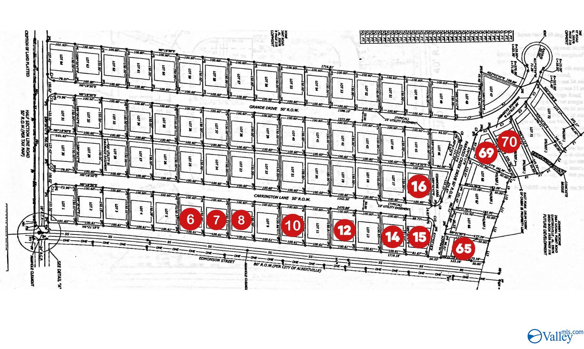 Lot 16 Carrington Lane, Albertville, Alabama image 1