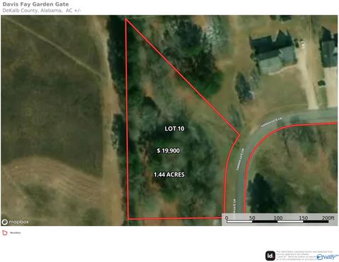 Vacant Land For Sale - LOT 10 Garden Gate Circle<br/> Crossville, AL 35962