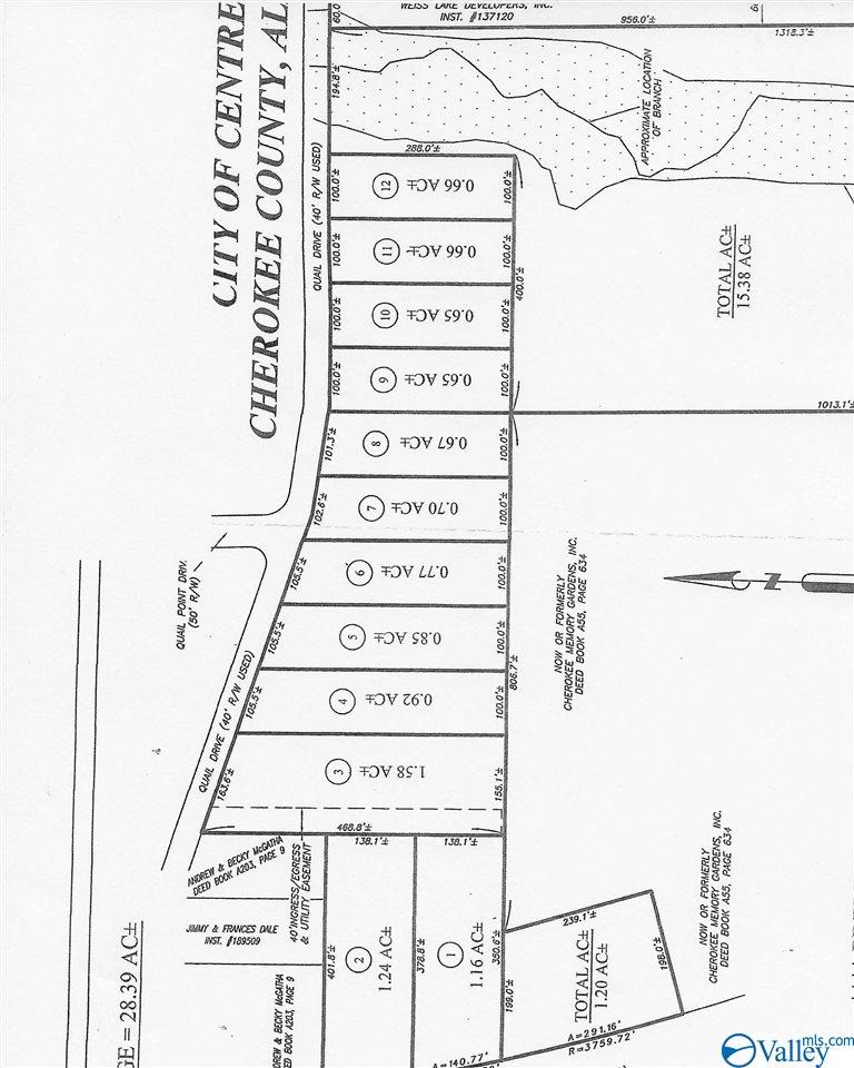 Lot 7 Quail Drive, Centre, Alabama image 2