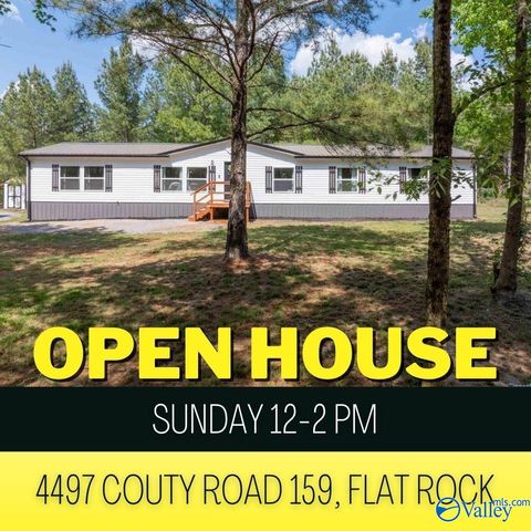 Mobile Home For Sale - 4497 County Road 159<br/> Dekalb County, Flat Rock, AL 35966