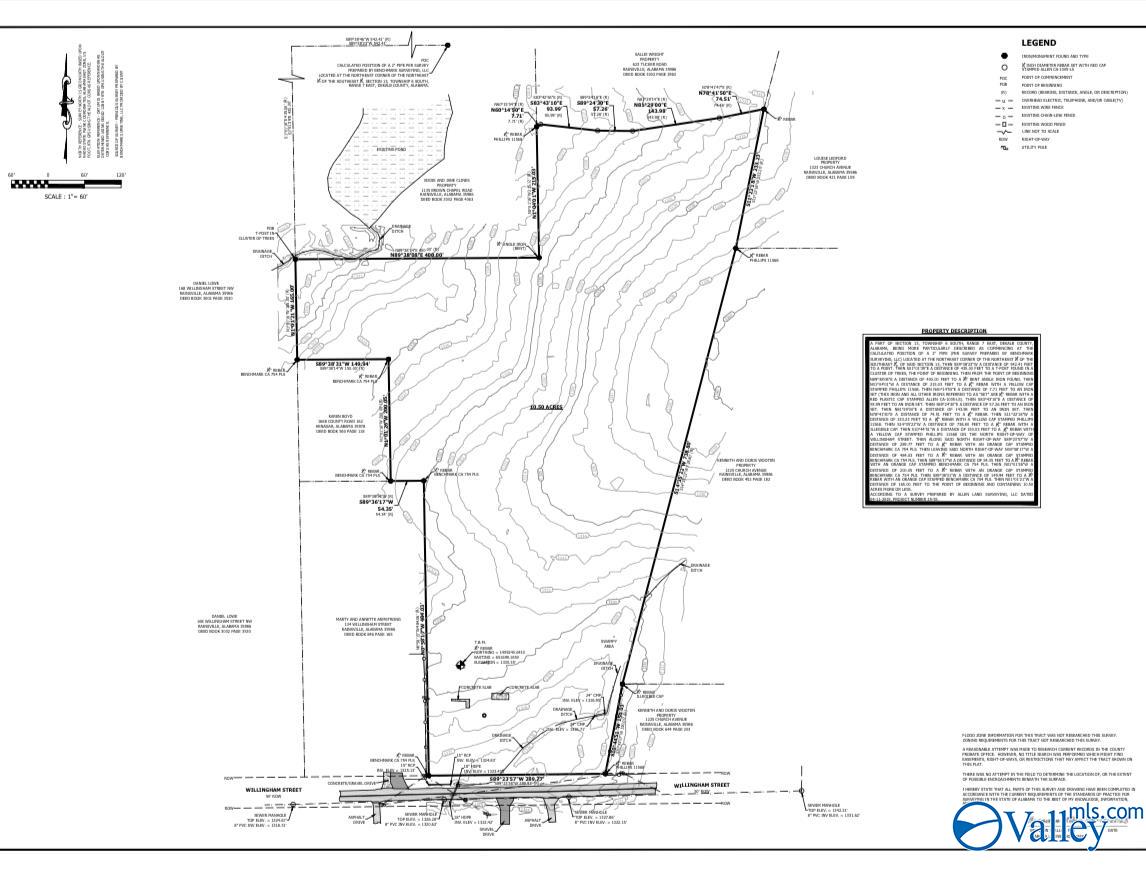 10.50 Acres Willingham Street, Rainsville, Alabama image 1