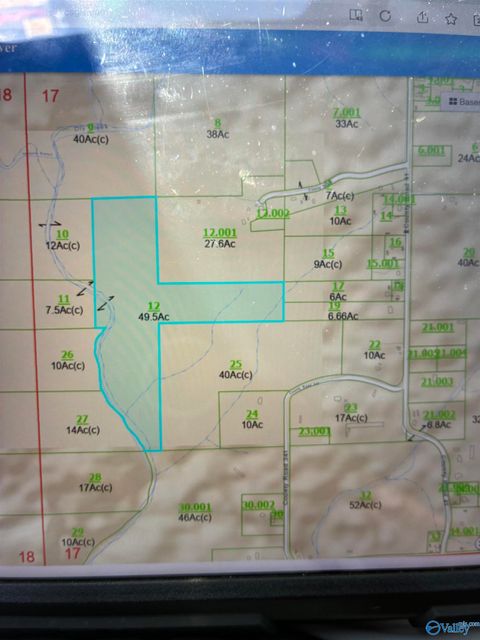 Vacant Land For Sale - 49.50 ACRES County Road 605<br/> Section, AL 35771