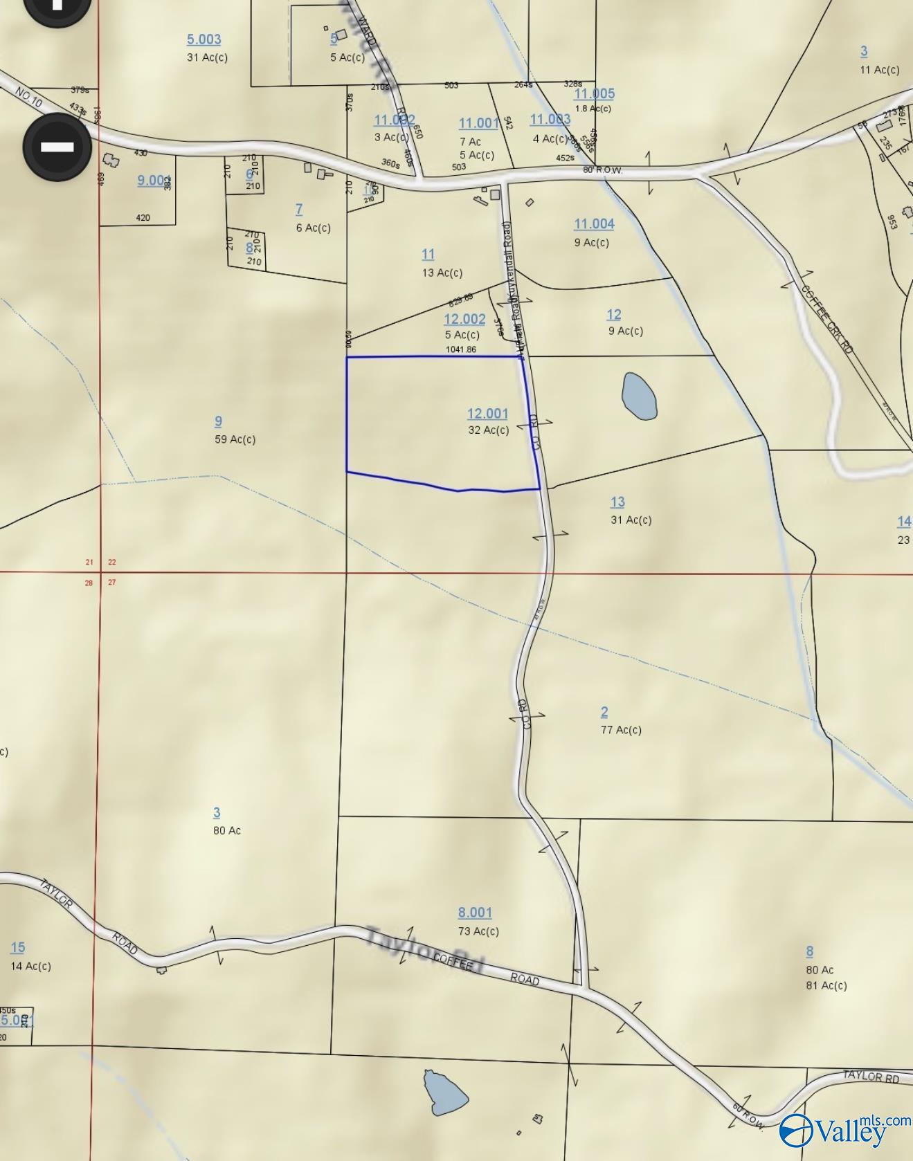 5.17 Acre Lot#5 Kuydendall Road, Winfield, Alabama image 17