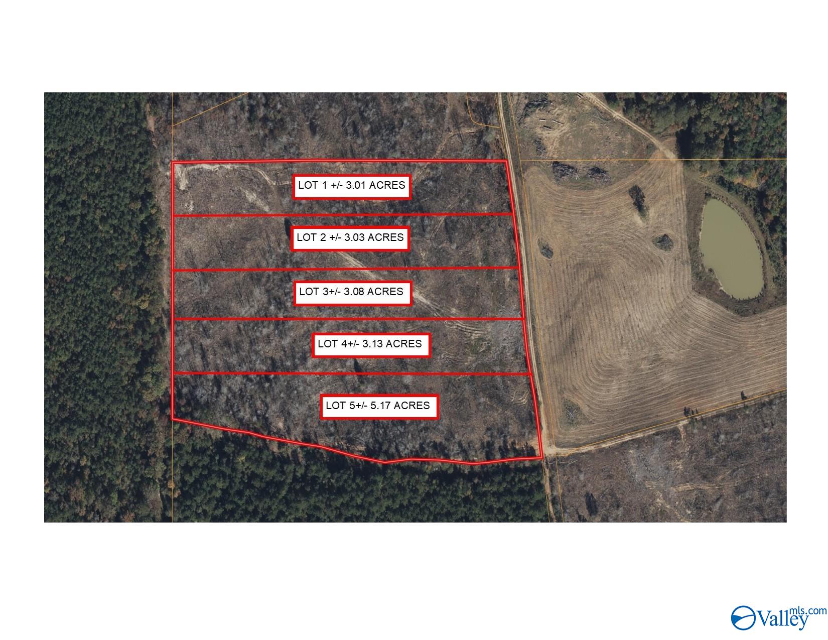 5.17 Acre Lot#5 Kuydendall Road, Winfield, Alabama image 2