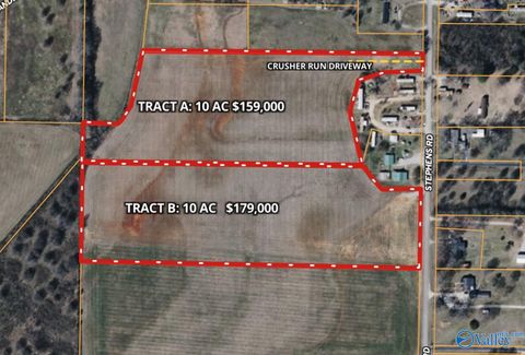 Vacant Land For Sale - 10 B Stephens Road<br/> Madison County, Hazel Green, AL 35750
