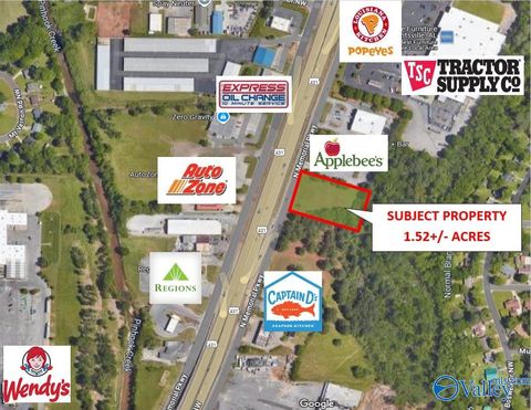 Vacant Land For Sale - LOT 3 Memorial Parkway North<br/> Huntsville, AL 35810