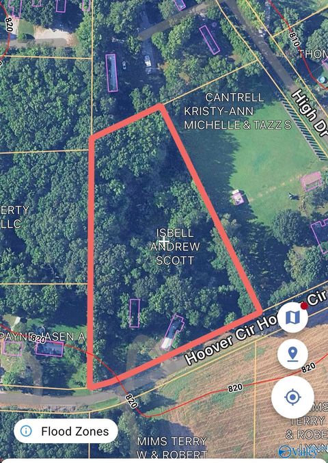 Vacant Land For Sale - 313 Hoover Circle<br/> Toney, AL 35773