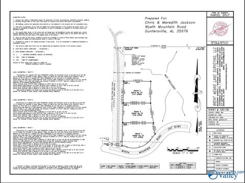 Vacant Land For Sale - LOT 2 Wyeth Mountain Road<br/> Guntersville, AL 35976