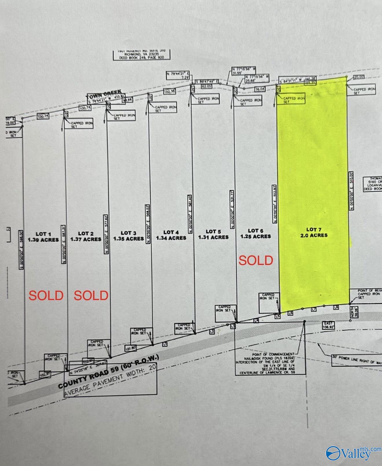 Lot #7 County Road 59, Moulton, Alabama image 1