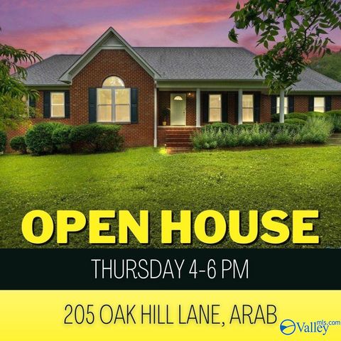 Homes For Sale - 205 Oak Hill Lane<br/> Arab, AL 35016