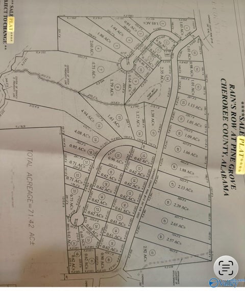 Vacant Land For Sale - LOT 49 County Road 212<br/> Centre, AL 35960
