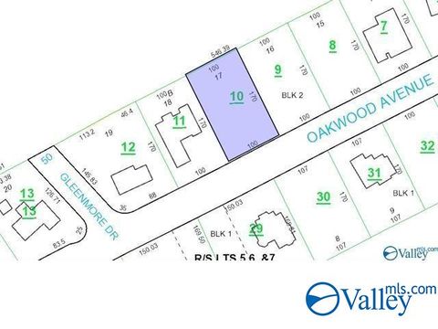 Vacant Land For Sale - 2505 Oakwood Avenue<br/> Huntsville, AL 35811