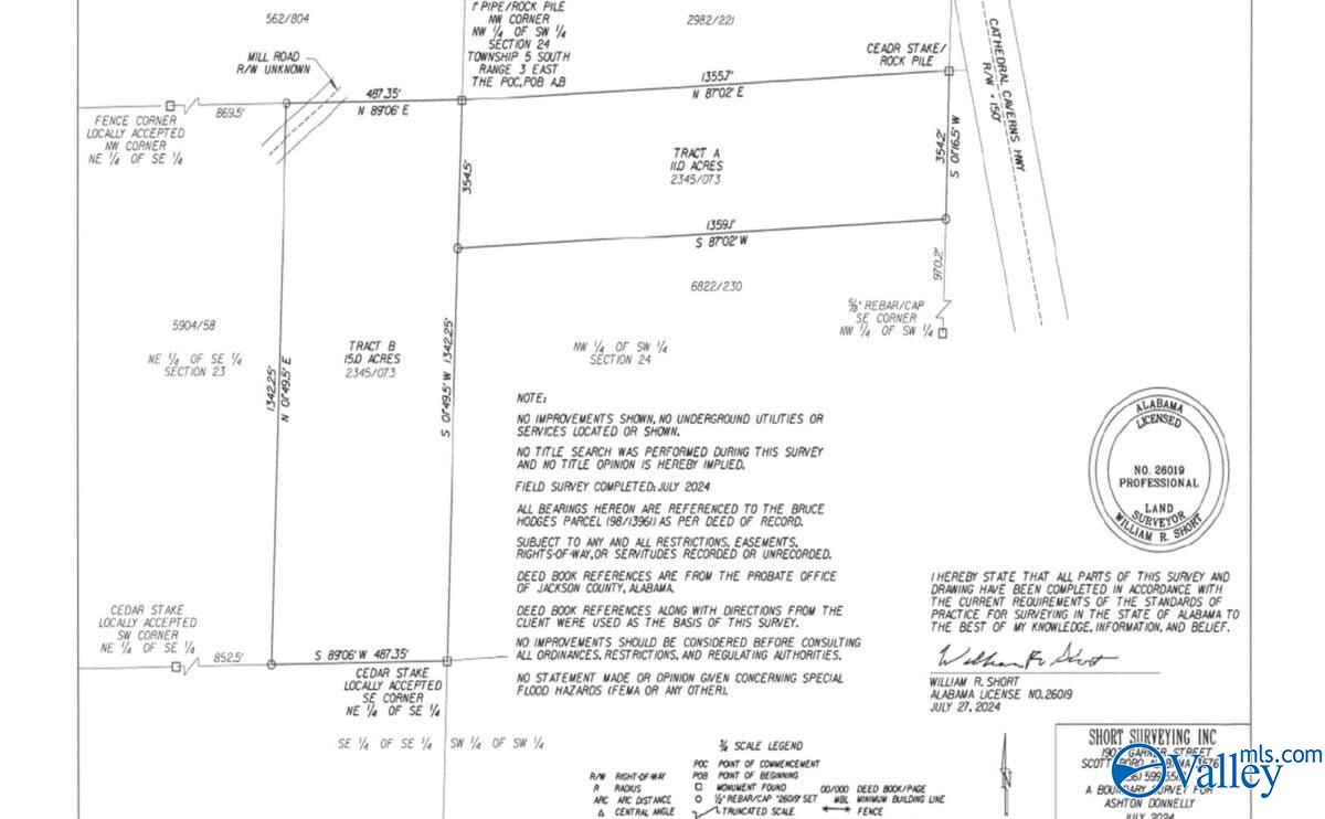 11 Acres Mill Road, Woodville, Alabama image 1