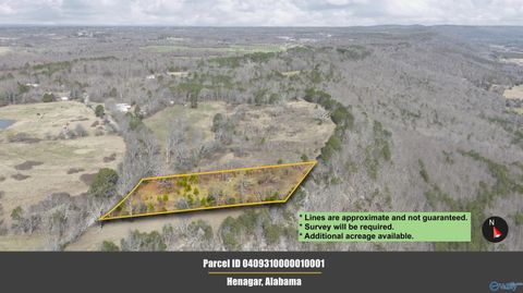 Vacant Land For Sale - LOT 1 County Road 730<br/> Henagar, AL 35978