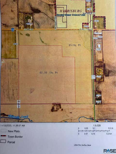 Vacant Land For Sale - Sd 115 Highway<br/> Harrisburg, SD 57032