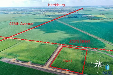 Vacant Land For Sale - Tract 3 Dakota Farms Avenue<br/> Harrisburg, SD 57032