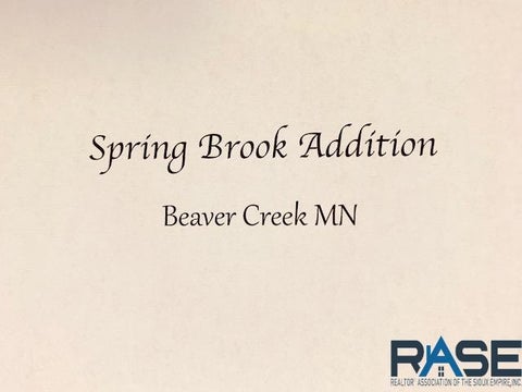Vacant Land For Sale - 606 E 2nd Avenue<br/> Beaver Creek, MN 56116