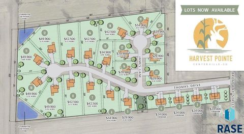 Vacant Land For Sale - James Drive<br/> Centerville, SD 57014