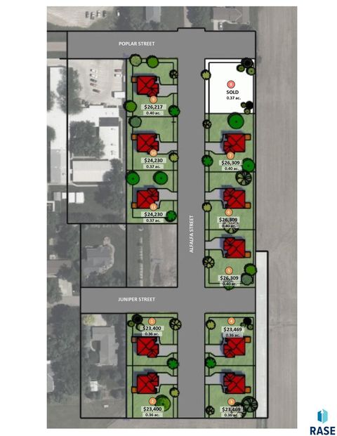 Vacant Land For Sale - 11 S Alfalfa Street<br/> Menno, SD 57045