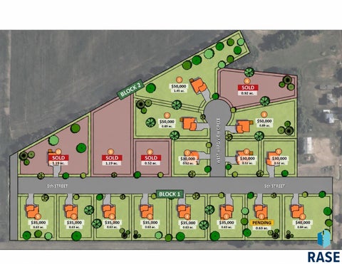 Vacant Land For Sale - 404 W 5th Street<br/> Freeman, SD 57029
