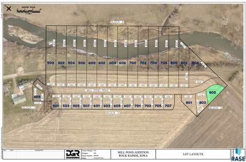 Vacant Land For Sale - 805 Mill Pond Road<br/> Rock Rapids, IA 51246