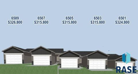 Homes For Sale - 6507 E Steel Street<br/> Sioux Falls, SD 57110