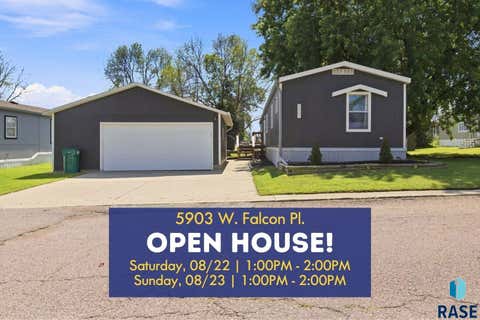Mobile Home For Sale - 5903 W Falcon Place<br/> Sioux Falls, SD 57107