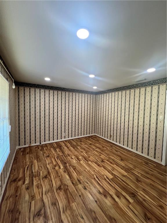 Dining Room with Recessed Lighting