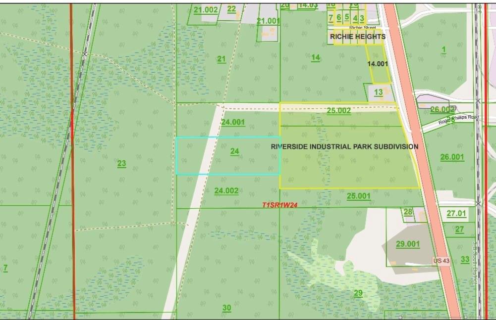 Plat Map. Illustrating the property boundaries and subdivision layout
