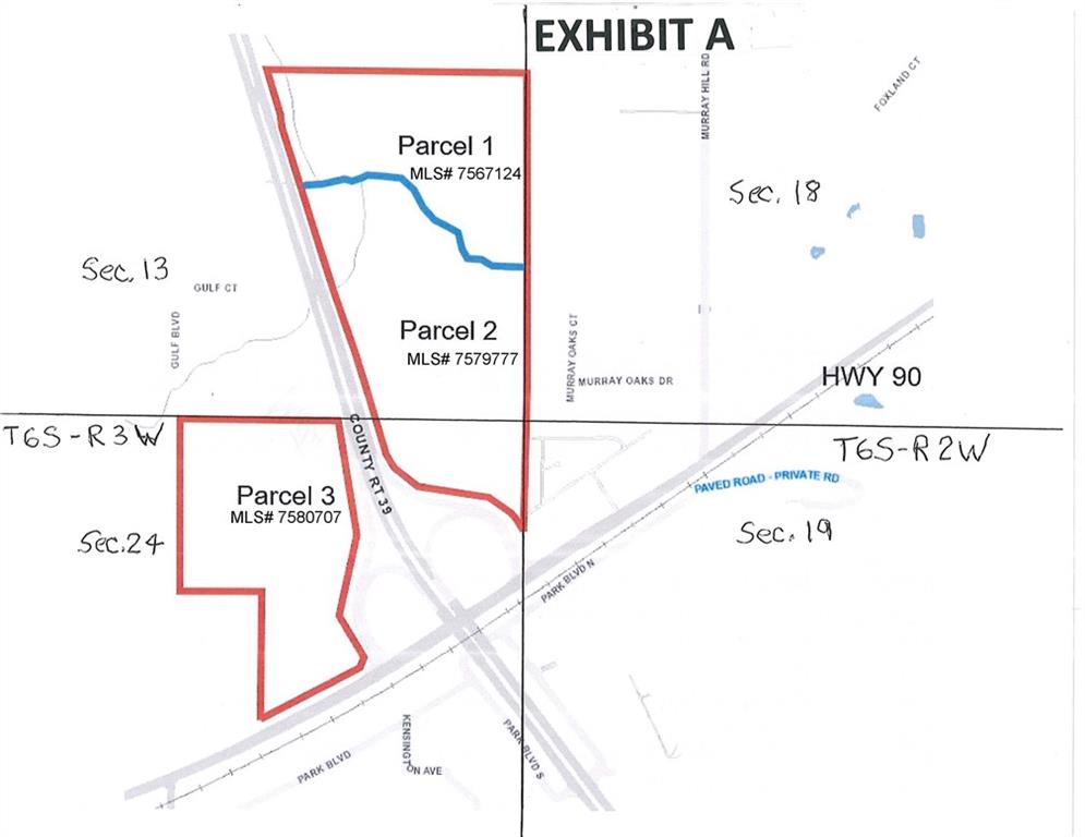 Map / location of property area