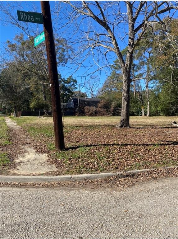 View of yard featuring view of scattered trees