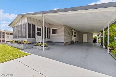 A home in NORTH FORT MYERS