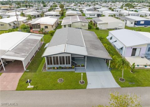 A home in NORTH FORT MYERS