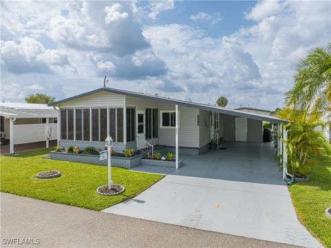 A home in NORTH FORT MYERS