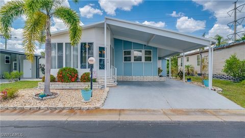 A home in NORTH FORT MYERS