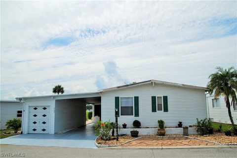 A home in NORTH FORT MYERS