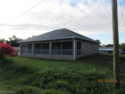 A home in NORTH FORT MYERS