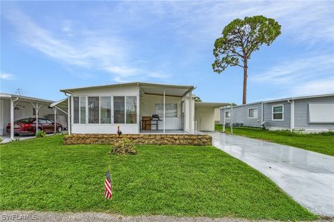 A home in NORTH FORT MYERS