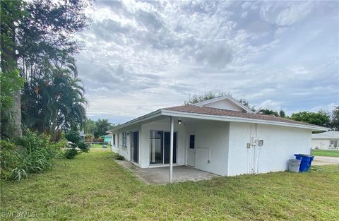 A home in NORTH FORT MYERS