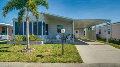 A home in NORTH FORT MYERS