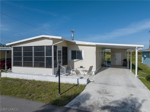 A home in NORTH FORT MYERS