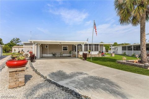 A home in NORTH FORT MYERS