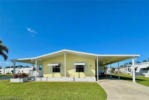 A home in NORTH FORT MYERS