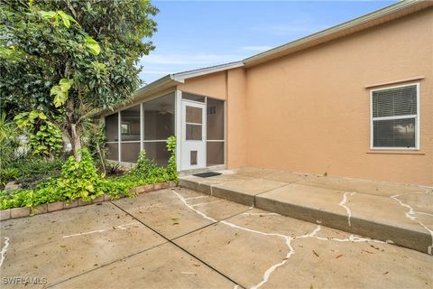 A home in NORTH FORT MYERS