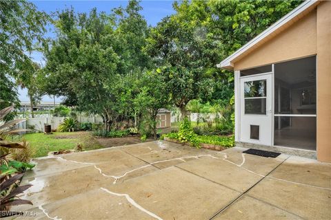 A home in NORTH FORT MYERS