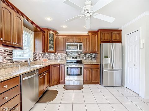 A home in NORTH FORT MYERS