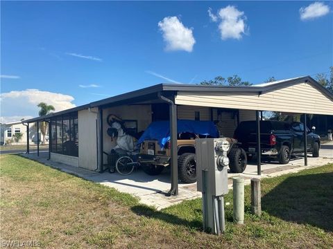 A home in NORTH FORT MYERS